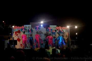 Drag Arush, reinona de las fiestas de Ayatima de Marzagán (Foto Francisco J. Santana)